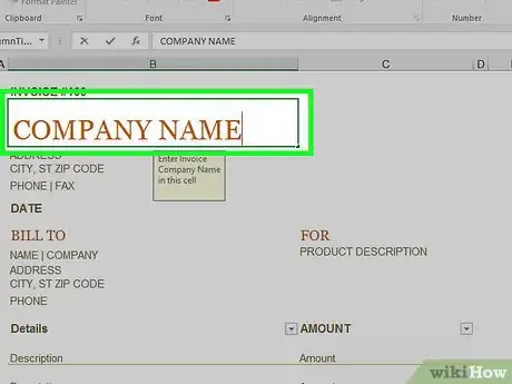 Imagen titulada Make a Spreadsheet Step 6