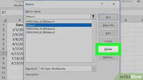 Imagen titulada Remove a Macro in Excel Step 9