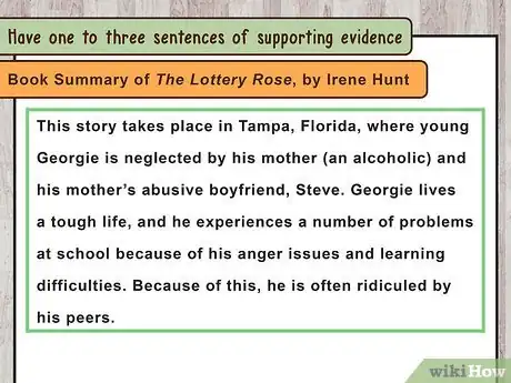 Imagen titulada Start a Summary Paragraph Step 8