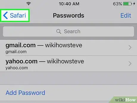 Imagen titulada Save Your Name and Passwords for Safari on an iPhone Step 12