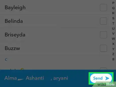Imagen titulada Send a Saved Snapchat Step 6