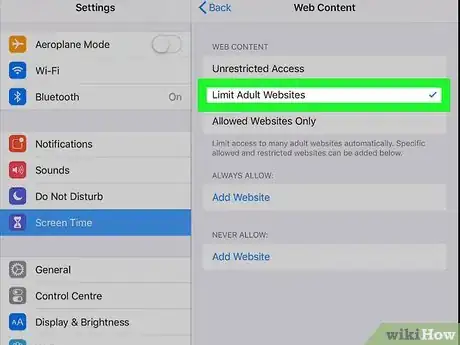 Imagen titulada Block Websites on an iPad Step 10