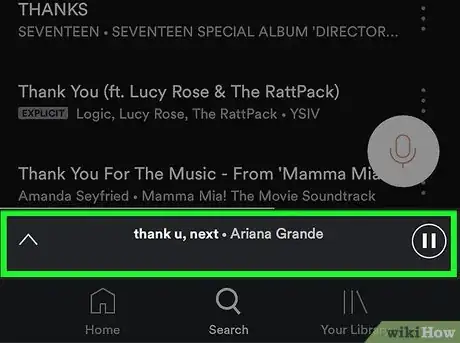 Imagen titulada Show Lyrics on Spotify on Android Step 3