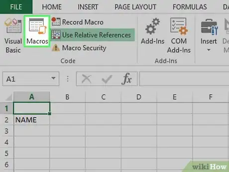 Imagen titulada Use Macros in Excel Step 28