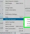 encontrar conversaciones antiguas de Skype en una PC o una Mac