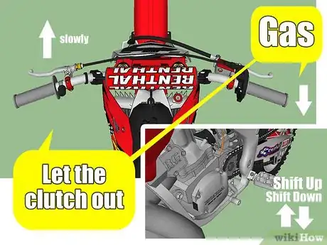 Imagen titulada Use a Clutch on a Dirtbike Step 5