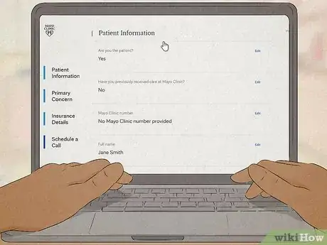 Imagen titulada Get an Appointment at Mayo Clinic Step 3