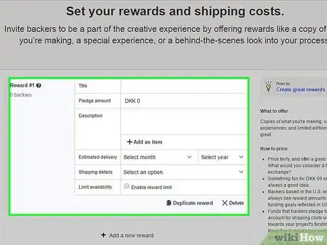 Imagen titulada Start a Project on Kickstarter Step 5