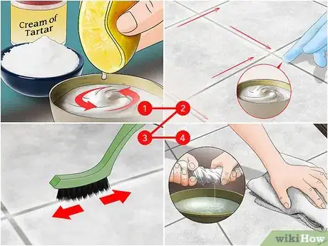 Imagen titulada Clean Grout Off Tile Step 8