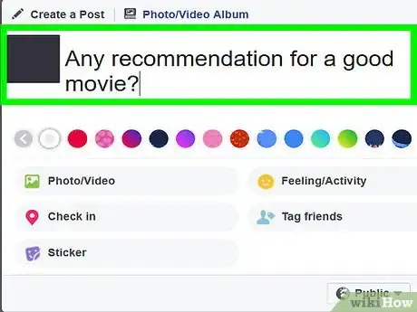 Imagen titulada Ask for Recommendations on Facebook Step 3