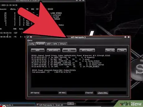 Imagen titulada Crack a Wep Protected Wi Fi With Airoway and Wifislax Step 5