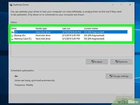 Imagen titulada Defragment a Disk on a Windows Computer Step 3