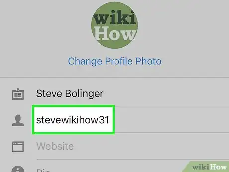 Imagen titulada Change Your Instagram Username Step 4