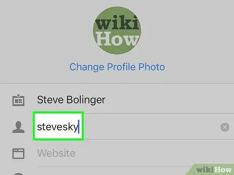 Imagen titulada Change Your Instagram Username Step 5