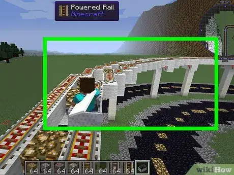 Imagen titulada Make a Minecraft Roller Coaster Step 7