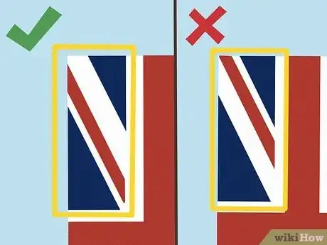 Imagen titulada Know if a Union Jack Has Been Hung Upside Down Step 3