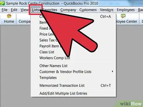 Imagen titulada Use QuickBooks for Inventory Step 8