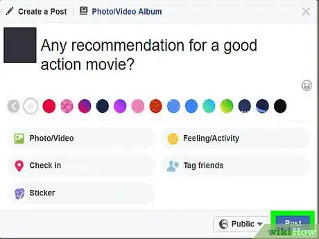 Imagen titulada Ask for Recommendations on Facebook Step 7
