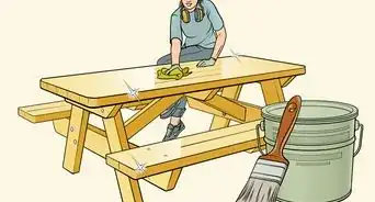construir una mesa para pícnic
