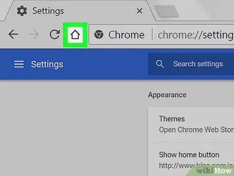Imagen titulada Go to the Homepage on Chrome on PC or Mac Step 5