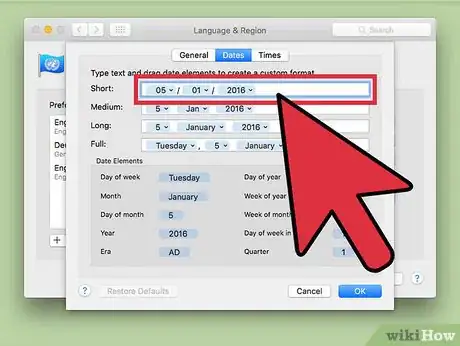 Imagen titulada Change the Date Format on a Mac Step 7