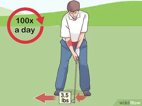 Imagen titulada Add More Power to Your Golf Swing Step 12