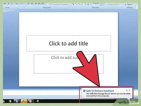 Imagen titulada Save a PowerPoint Presentation on a Thumbdrive Step 7