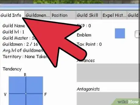 Imagen titulada Create a Guild in Ragnarok Online Step 6