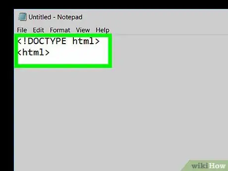 Imagen titulada Create a Simple CSS Stylesheet Using Notepad Step 3