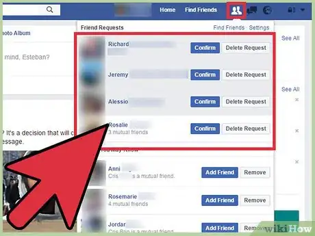 Imagen titulada View Your Facebook Notifications Step 10
