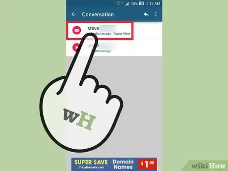 Imagen titulada Save Snapchat Pictures Without Notifying Others Step 12