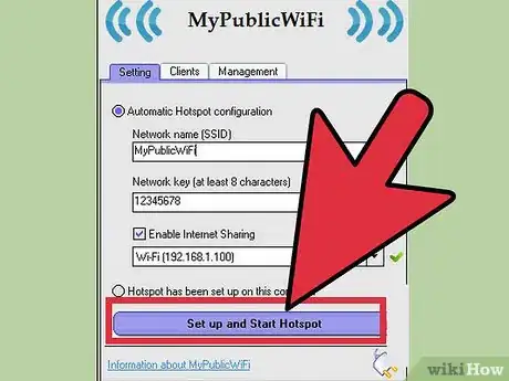 Imagen titulada Set Your Laptop Up As a WiFi Range Extender with MyPublicWiFi Step 6
