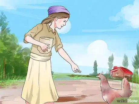 Imagen titulada Train Chickens to Return to Their Coop Step 7