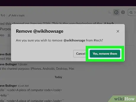 Imagen titulada Remove Someone from a Slack Channel Step 8
