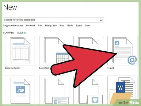 Imagen titulada Create an Email Newsletter in Publisher Step 1