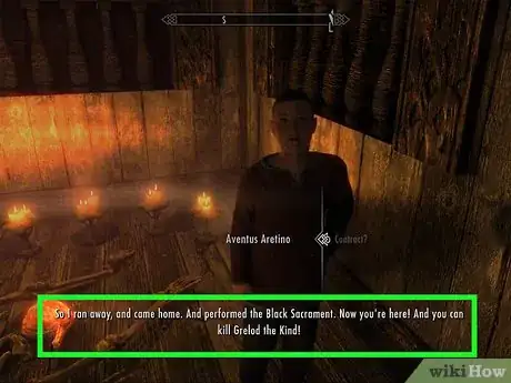 Imagen titulada Join the Dark Brotherhood in Skyrim Step 5