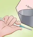 poner una inyección a un gato