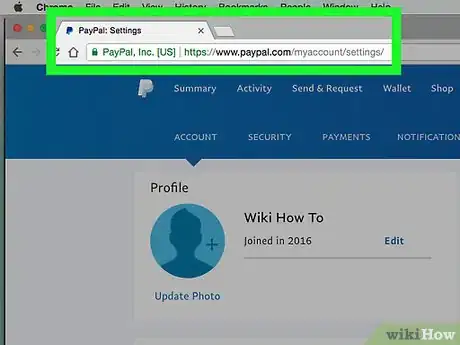 Imagen titulada Link PayPal Accounts Step 12
