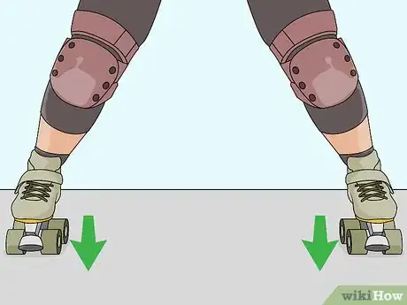 Imagen titulada Stop on Roller Skates Step 4