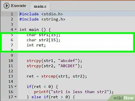 Imagen titulada Compare Two Strings in C Programming Step 4