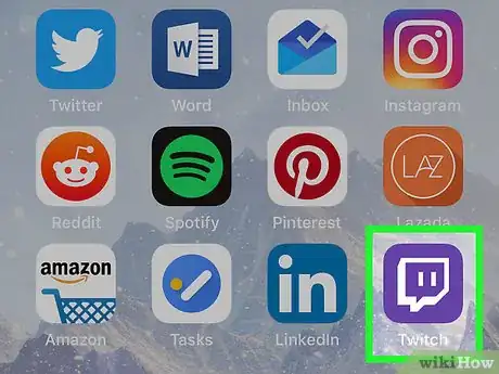 Imagen titulada Start Streaming on Twitch on iPhone or iPad Step 1
