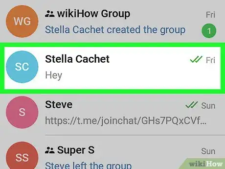 Imagen titulada Delete Messages on Telegram on Android Step 2