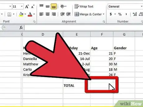 Imagen titulada Divide in Excel Step 10