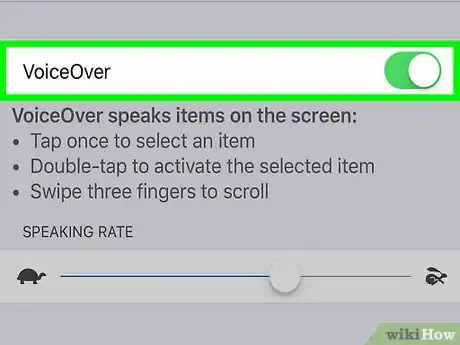 Imagen titulada Turn Off VoiceOver on Your iPhone Step 7