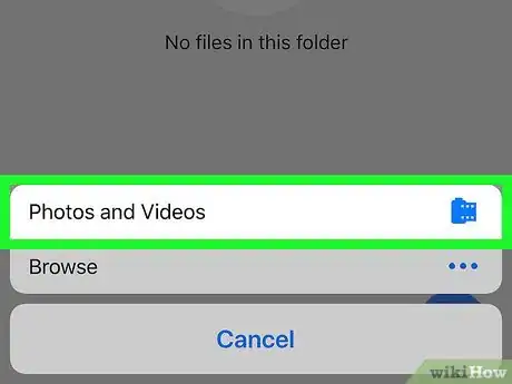 Imagen titulada Upload Pictures to Google Drive on iPhone or iPad Step 5