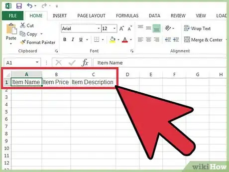 Imagen titulada Create a CSV File Step 2