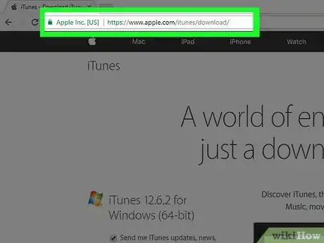 Imagen titulada Download iTunes Step 1