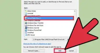 añadir excepciones al Firewall de Windows 8