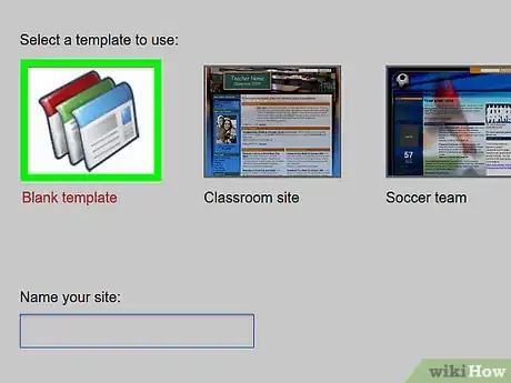 Imagen titulada Create a Website Using Google Sites Step 3