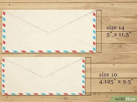 Imagen titulada Put a Stamp on an Envelope Step 1